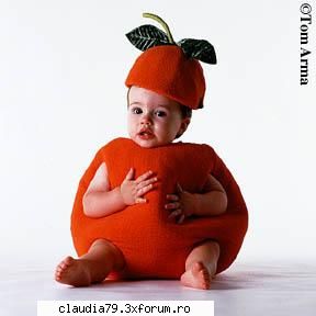bebe portocala rosie=d