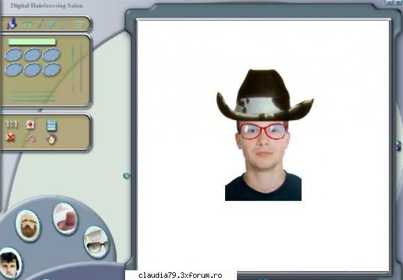 digital saloon with this and creative software, you can design your own fashion look for men. this