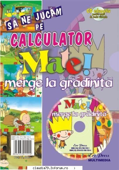 Erc Press EDUCATIONAL - Matei merge la gradinita - Erc Press EDUCATIONAL - Matei merge la - Jocuri pt copii