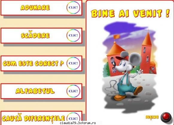Morcoveata - Cuprinde cinci jocuri distincte. Informatiile - Jocuri pt copii
