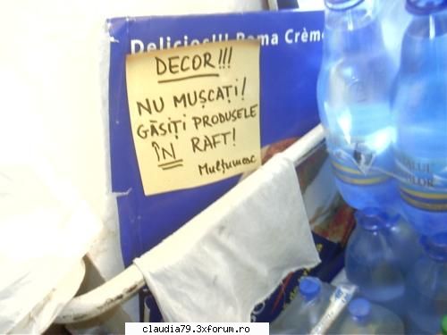 ooups - Anunt intr-o pravalie din Craiova, in decembrie - CHESTII SIMPATICE